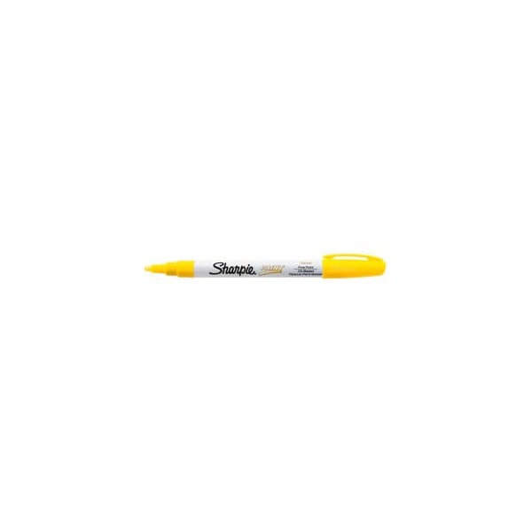 Sanford Paint Marker, Yellow, Fine Tip, 12 PK 35539 - main